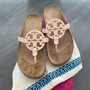 Tory Burch Miller Cloud Cork Sandal sz 9